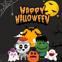 Spooky and Fun: Happy Halloween Post