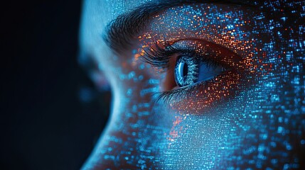 The intricate background of digital ethics reflects the complexities and challenges of navigating moral dilemmas in the technological landscape.