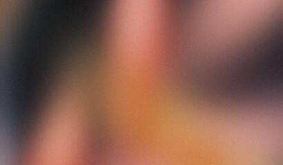Orange magenta color flow smooth grainy gradient texture backdrop with vibrant colors glowing, bright, shine, glow, noise texture effect web banner or poster.