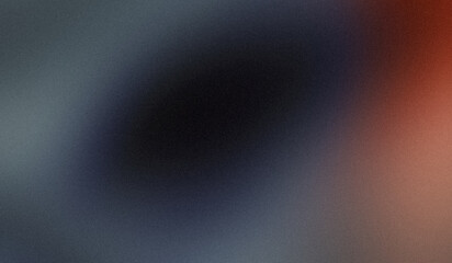 Blue red orange color flow smooth grainy gradient texture backdrop with vibrant colors glowing, bright, shine, glow, noise texture effect web banner or poster.