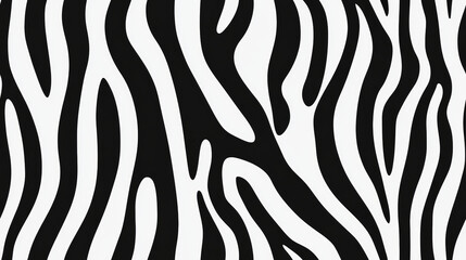 zebra print seamless patchwork pattern in black and white abstract paint. fashion trendy background for fabric design wallpaper