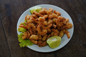 Camarão Empanado - Fritura - Tira Gosto