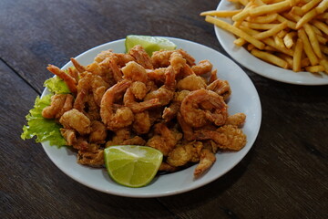 Camarão Empanado - Fritura - Tira Gosto