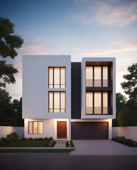 Modern Luxury Villa with Elegant Design and Stunning Exterior