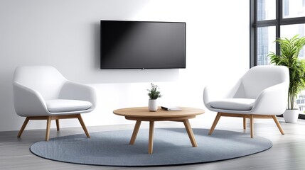 Scandinavian Interior with Cozy Design and Textures
