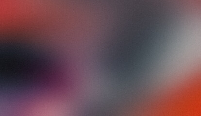 Purple red gray dark color wave smooth grainy backdrop design with Vibrant colors noisy gradient, bright, shine, glowing, hue, noise texture effect, banner or poster