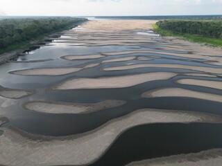 historic drought of the Amazon River
