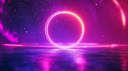 Vibrant Abstract Design for Cyber Monday Sales