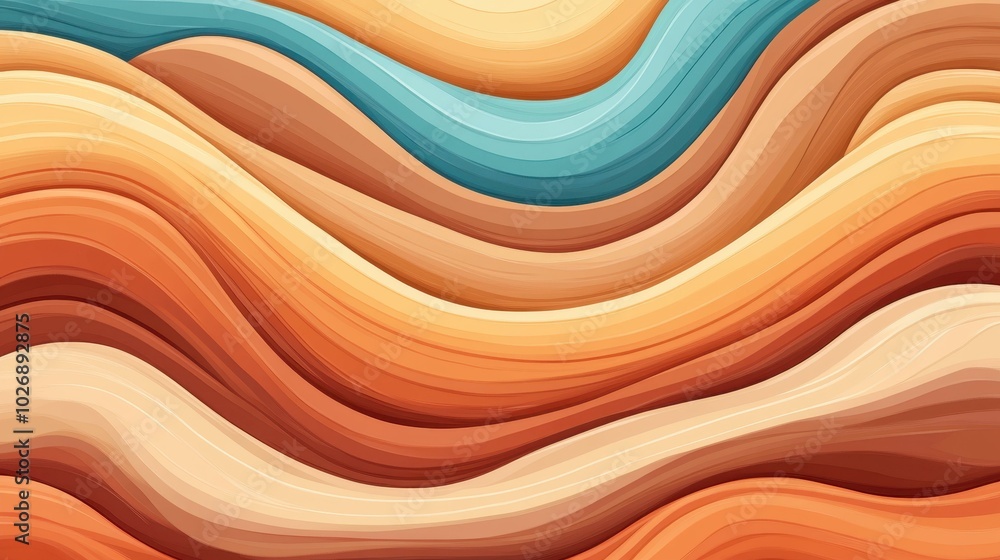 Poster abstract sandstone patterns feature earthy tones and textures, creating a stunning natural backgroun