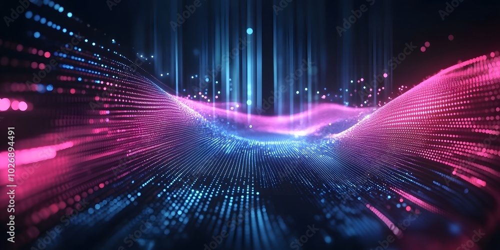 Aufkleber abstract digital data background. art can be used in the description of network abilities, technolog