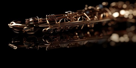 Close-Up of an Alto Saxophone Capturing the Essence of Jazz Music Performance