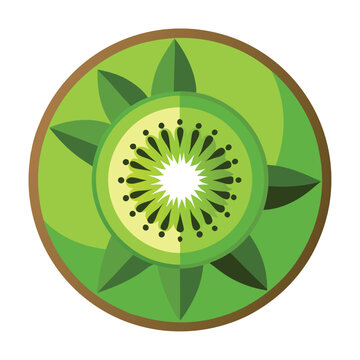 recommend clip art: kiwi fruits illustration vector design concept idea silhouette and colouring 