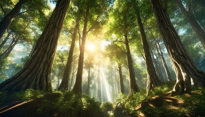 Naklejka premium rays of light