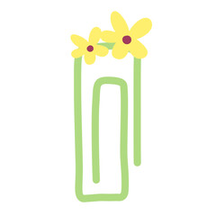 Cute paperclip doodle 