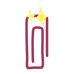 Cute paperclip doodle 