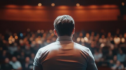 Impressions from the Audience Observing Engagement at a Conference Hall