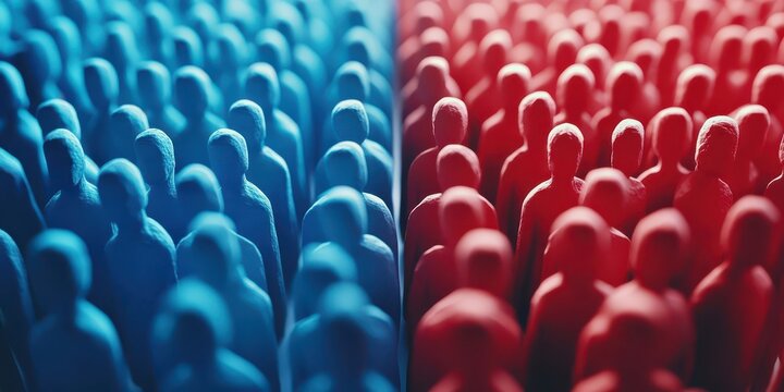 The Political Divide Understanding the Blue and Red Facets of Our Society