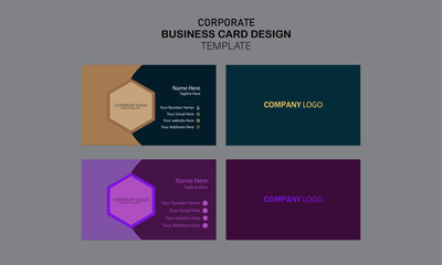 business card template, creative business card vector design template, Business card for business and personal use, Vector illustration design. Horizontal layout, Print, modern business card template
