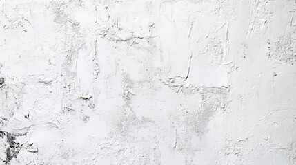 A white textured wall with cracks and imperfections.