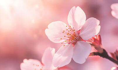 Obraz premium Dreamlike Landscapes and Mystical Gardens with Vibrant Flowers and Glowing Nature