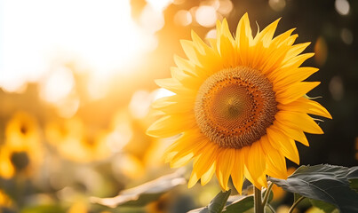 Fototapeta premium Dreamlike Landscapes and Mystical Gardens with Vibrant Flowers and Glowing Nature