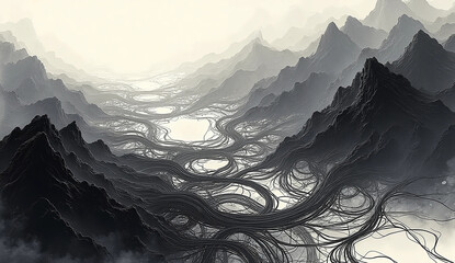 Mystical Mountain Path