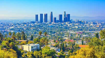 Obraz premium DTLA view