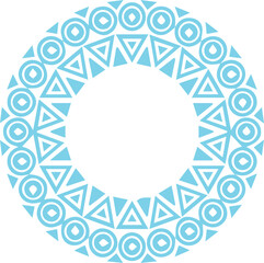 Beautiful flower art and mandala vector design