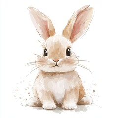 Obraz premium A rabbit vector illustration