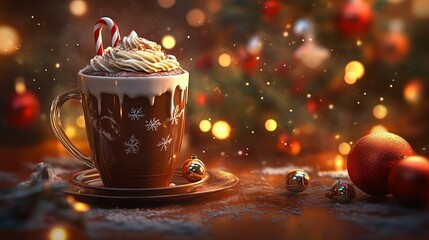 Indulge in Festive Hot Chocolate: A Cozy Winter Drink Perfect for the Holiday Season