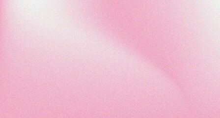 Abstract Pink white gradient background, grainy texture smooth color gradient noise texture, copy space for design