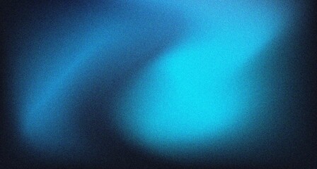 Blue gradient lights on black background, abstract blue and sky blue  grain gradation texture, abstract background vector
