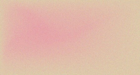 Vector design with soft brown gradient glowing pink exclusive combination grainy texture with empty space for design 
