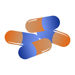 illustration of a pill