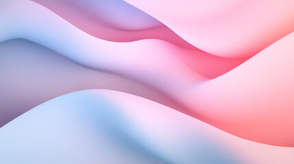 Obraz premium Abstract background with flowing pink, blue and purple gradient waves.