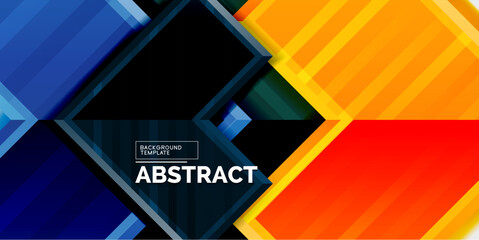 Arrow symbols created with 3d effects and line texture geometric abstract background