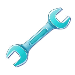 wrench isolated on white background