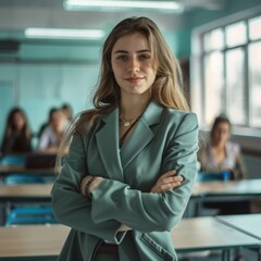 portrait of a teacher 
