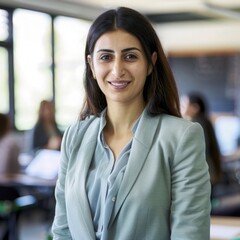 portrait of a teacher 