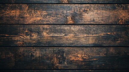 Dark Wooden Plank Background for Textures and Designs