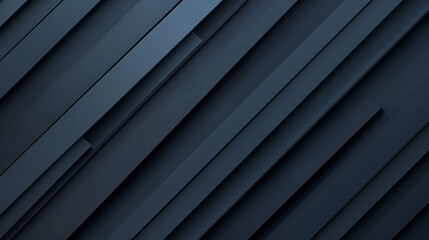 Obraz premium Dark blue abstract tech geometric modern background, Steel 3d render sheet with technological lines, Chrome plated gradient surface with simple industrial futuristic tracery