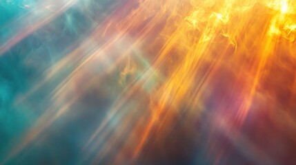 Abstract Light Variation in Dynamic Colors