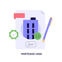 House for Sale. Online Buying Home with Key and Shopping Cart. People Choosing House Online. Concept of Purchase Real Estate, Buy House, Mortage. Vector illustration for Web Design, Landing Page