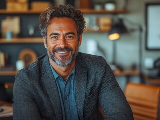 Obraz premium financial advisor meeting clients in a sophisticated office, discussing personal finances, mortgages, and investment strategies, captured in a warm, inviting atmosphere filled with professionalism