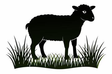 Sheep, Sheep silhouette, Sheep Symbol Icon Vector