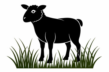 Sheep, Sheep silhouette, Sheep Symbol Icon Vector