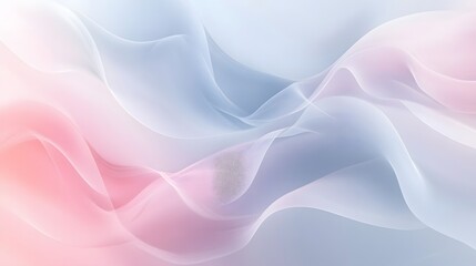 Abstract Pastel Swirling Background with Delicate Curves