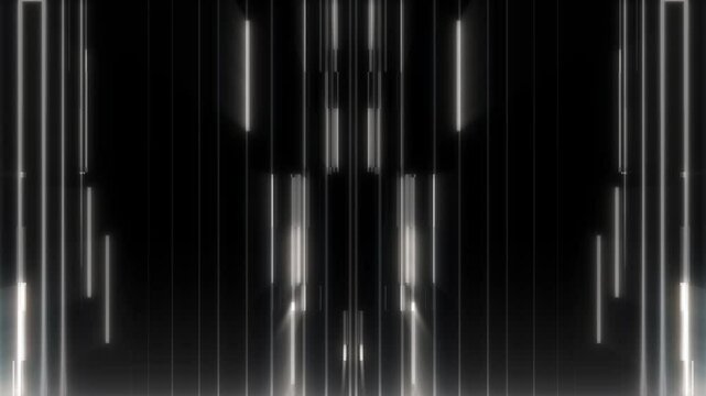 abstract monochrome laser line glowing background vj loop suitable for concert or nightclub  