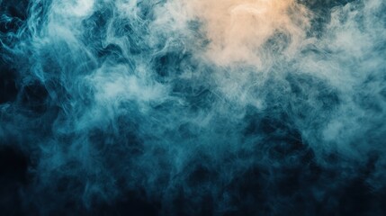 Naklejka premium Dramatic Misty Background with Ethereal Color Hues