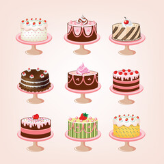 Set of cake new collection